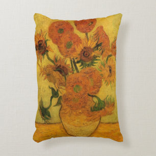 Coussins Décoratifs Nature morte de Vincent van Gogh Vase aux 15 tourn