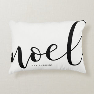 Coussins Décoratifs Noël noir et blanc de Noel  