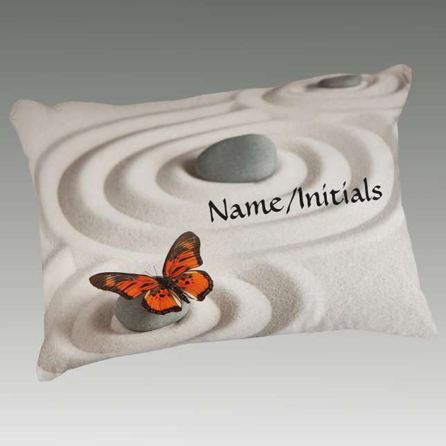 Coussins Décoratifs Nom, Jardin Zen, Polyester Brossé Yoga (Créateur téléchargé)