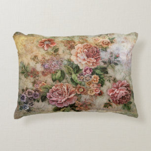 Coussins Décoratifs NOSTALGIE - Roses Vintages