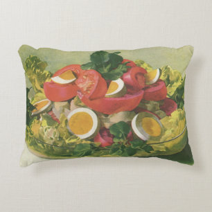 Coussins Décoratifs Nourriture vintage, Salade Bio Mélange Vert Mesclu