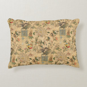 Coussins Décoratifs Oiseaux japonais vintages Éléphant Arbre Floral