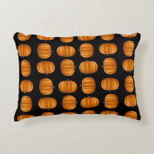 Oreiller accent citrouille 16" x 12"