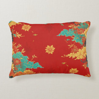 Coussins Décoratifs oreiller accentué de fond chinois