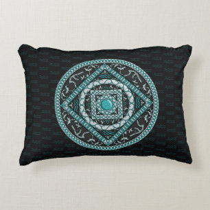 Coussins Décoratifs Oreiller accentué mandala du Verseau
