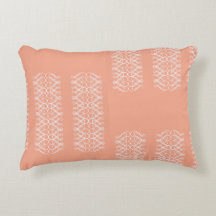 Oreiller accentué orange pâle