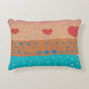 Coussins Décoratifs Oreiller accentuel Graines d'amour