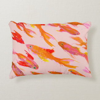 Coussins Décoratifs Oreiller accentuel Poisson rouge d'été