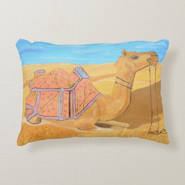 Coussins Décoratifs Oreiller chameau d'Arabie saoudite  (Devant)