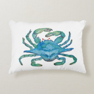 Coussins Décoratifs Oreiller crabe aquarelle
