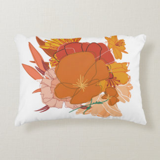 Coussins Décoratifs Oreiller de canapé orange