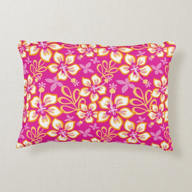 Coussins Décoratifs Oreiller décoratif JUNGLE SURF (COMBO ROSE) (Dos)