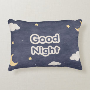 Coussins Décoratifs Oreiller Dino Bonne Nuit