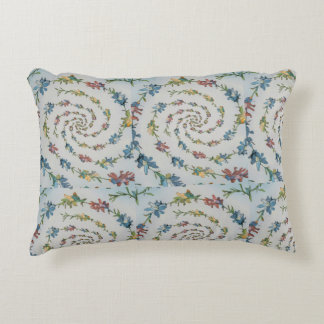 Coussins Décoratifs Oreiller en polyester brossé à motif floral accent