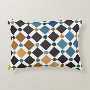Coussins Décoratifs Oreiller géométrique Alhambra – Carreau en polyest