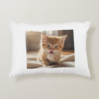 Coussins Décoratifs Oreiller imprimé chaton