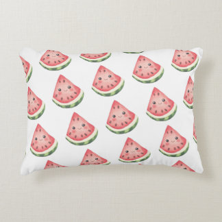 Coussins Décoratifs Oreiller jeté pastèque mignonne Kawaii