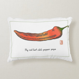 Coussins Décoratifs Oreiller Papa Piment Rouge Piquant