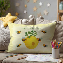 Oreiller réversible – Douceur en nid d'abeille