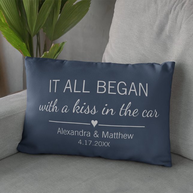 Coussins Décoratifs Où Tout A Commencé Romantique Couples Personnalisé (Créateur téléchargé)