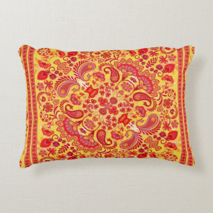 Coussins Décoratifs Paisley bandana vintage ornement imprimé, col de s