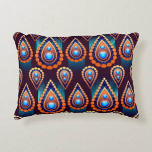 Coussins Décoratifs Paisley Comme Motif de bijoux coloré