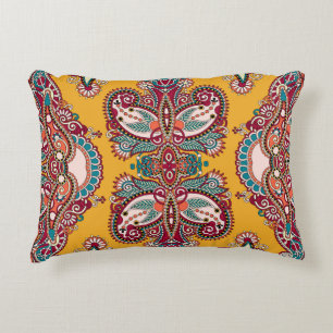 Coussins Décoratifs Paisley florale ornementale : Bandanna traditionne