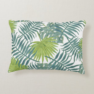Coussins Décoratifs Palm Tree Fronds Peinture hawaïenne