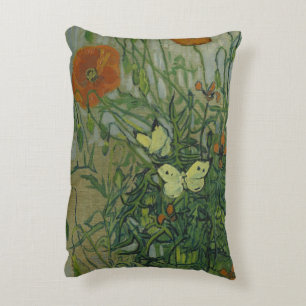 Coussins Décoratifs Papillons et papillons par Vincent van Gogh