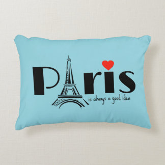 Coussins Décoratifs Paris Eiffel Tower Design 