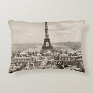 Coussins Décoratifs Paris : Tour Eiffel, 1900