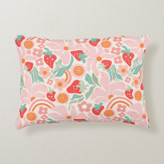Coussins Décoratifs Pastel retro strawberry 