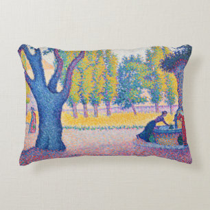 Coussins Décoratifs Paul Signac - Saint-Tropez, Fontaine des Lices