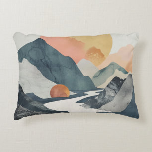 Coussins Décoratifs Paysage Abstrait de Boho (2)