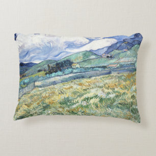 Coussins Décoratifs Paysage de Van Gogh de Saint-Rémy