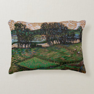 Coussins Décoratifs Paysage, Pont sur l'Oise par Vincent van Gogh