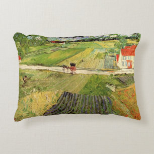 Coussins Décoratifs Paysage, transport et train par Vincent van Gogh