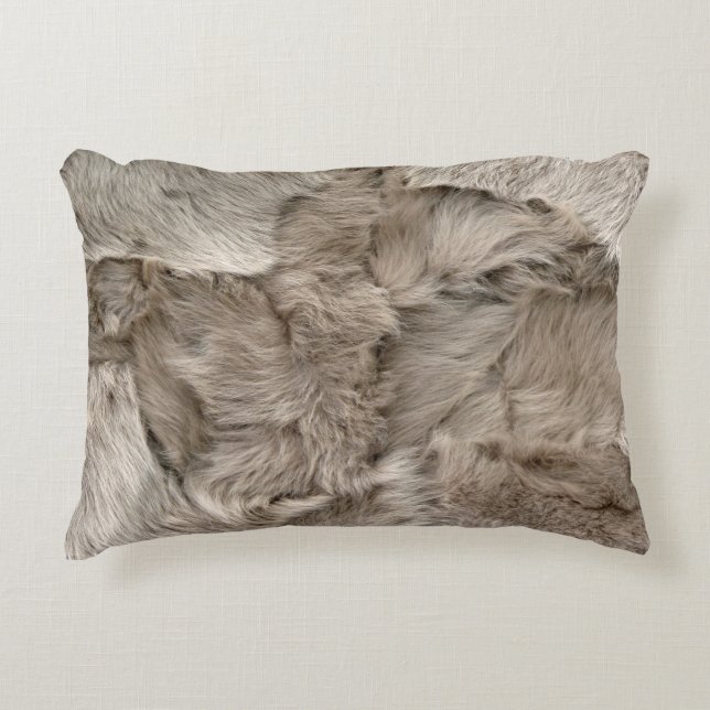 Coussins Décoratifs Peau de mouton (Devant)