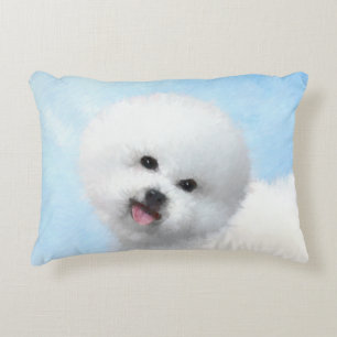 Coussins Décoratifs Peinture Bichon Frise - Cute Original Chien Art