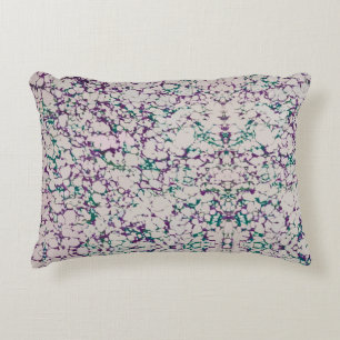 Coussins Décoratifs Peinture purple et verte recouverte Conception abs