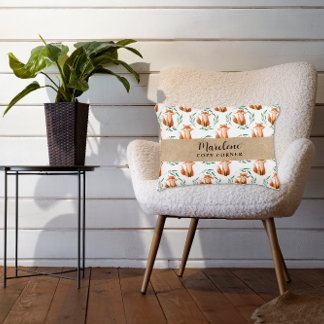 Coussins Décoratifs Personalized Cute woodland Fox nursery decor