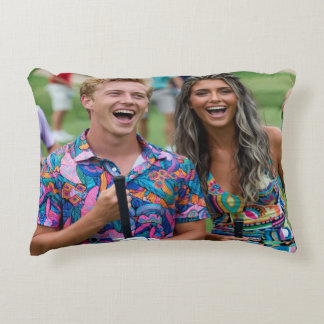 Coussins Décoratifs Personnaliser et personnaliser une photo de golf