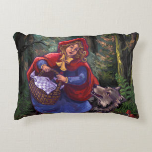 Coussins Décoratifs Petit Chaperon Rouge