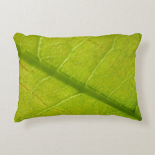 Coussins Décoratifs Photographie de la nature botanique de la feuille 