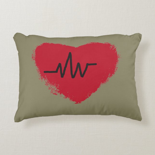 Coussins Décoratifs Pillow~ après la chirurgie cardiaque (Devant)