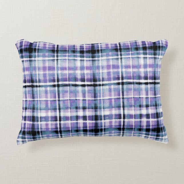 Coussins Décoratifs Plaid moderne et moelleux (Devant)