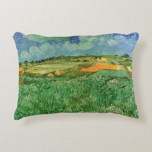 Coussins Décoratifs Plaine près d'Auvers de Vincent van Gogh