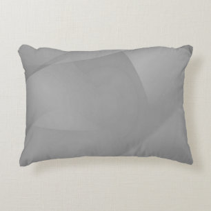 Coussins Décoratifs Plis Gris Délicats