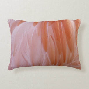 Coussins Décoratifs Plumes de Flamant rose dans les tons roses