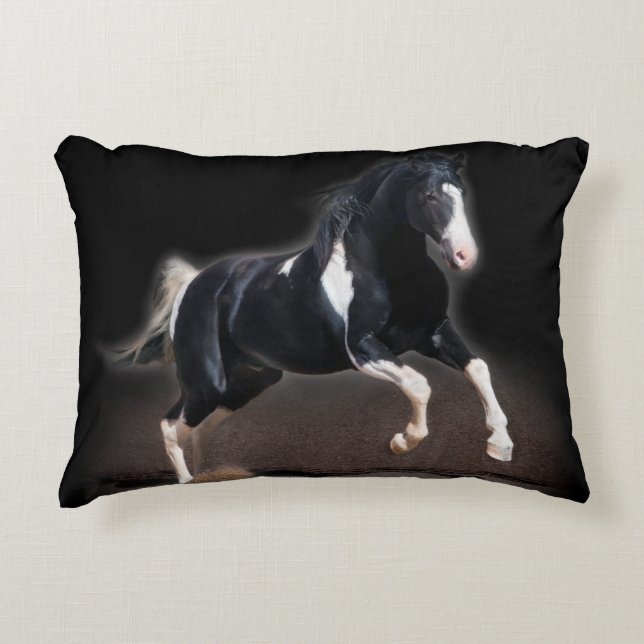 Coussins Décoratifs Portrait de cheval VIII (Devant)